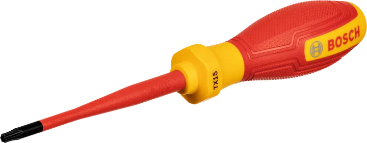 مفك براغي Bosch VDE TX15x75 بمقبض معزول.