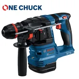 مطرقة دوارة لاسلكية من Bosch GBH 18V-22 X مع ظرف واحد.