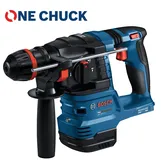 مطرقة دوارة لاسلكية من Bosch GBH 18V-22 X مع ظرف واحد.