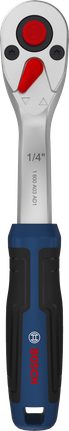 مفتاح ربط Bosch مقاس 1/4 بوصة بمقبض من الكروم والفاناديوم.