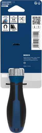 مفك براغي Bosch ذو رأس مغناطيسي.