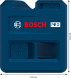 أداة Bosch برو المدمجة لإزالة المغناطيسية والمغناطيسية.