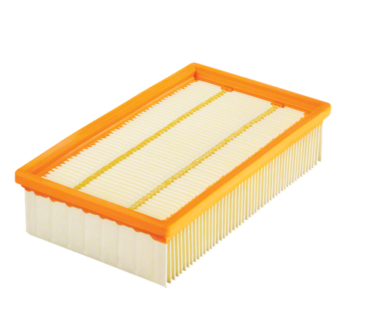Bosch rectangular pleated filter for wet and dry vacuum.