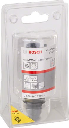 Bosch MultiConstruction holesaw 1×2 3/8″.