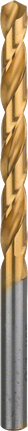 Bosch HSS-TiN metal drill bit 7mm titanium coated.
