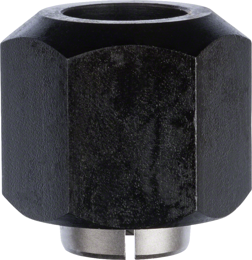 Bosch collet 12 mm diameter for precise tool holding.
