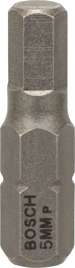 Bosch 5mm hex screwdriver bit for precision fastening.