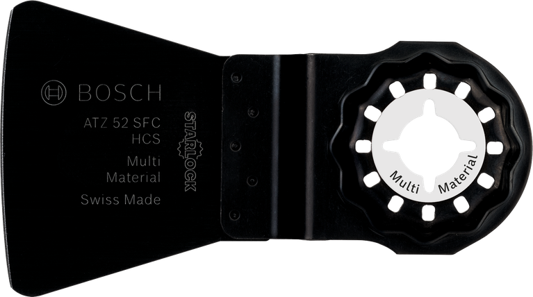 Bosch ATZ 52 SFC Starlock multi-material scraper blade.