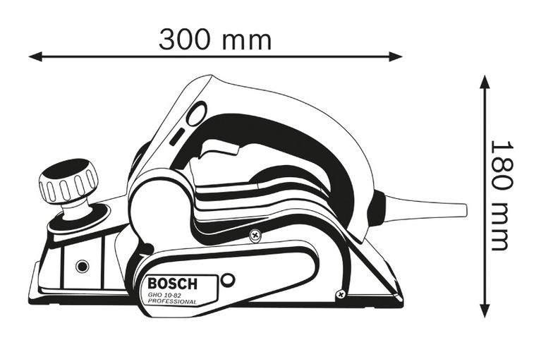 Planer dimension diagram.