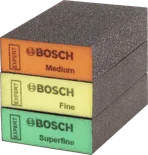 Bosch EXPERT S471 sanding blocks medium fine superfine.