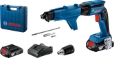 Bosch GTB 185-LI cordless drywall screwdriver set.