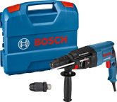 Bosch GBH 2-26 F rotary hammer drill with case.