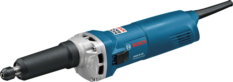 Bosch GGS 8 CE straight grinder for precision metalwork.