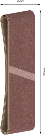 Bosch PRO X440 sanding belt 75x533mm G40.