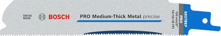 Bosch PRO Medium-Thick Metal precise S937BEF blade.