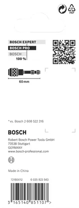 Bosch PRO Quick Change Bit Holder 60 mm.