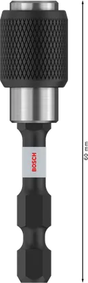 Bosch PRO Quick Change Bit Holder Impact, 60 mm.