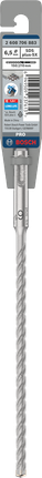 Bosch SDS plus-5X 6.5×150×210 mm hammer drill bit.