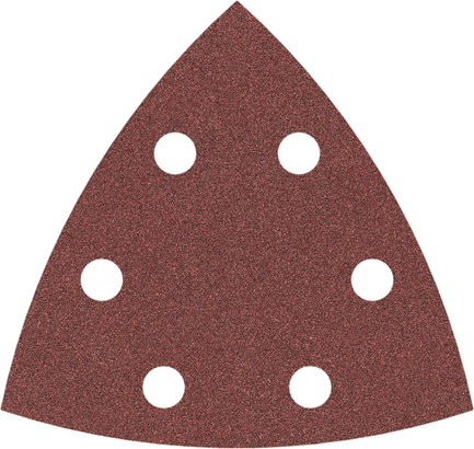 Bosch PRO F460 sanding sheet 93x93mm G120 with 6 holes.