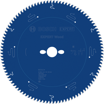 Bosch EXPERT Wood Circular Saw Blade 300mm for fine wood cuts.