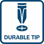 Durable tip.