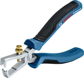 Bosch wire stripper 160 mm with ergonomic soft grip.
