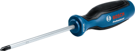 Bosch PZ2x125 screwdriver with ergonomic handle.