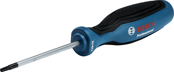 Bosch TX15x75 professional screwdriver with S2 steel shaft.
