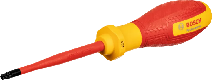 Bosch VDE screwdriver TX25x100 insulated handle.