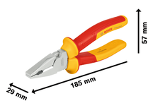 Bosch VDE Combination Pliers 180 mm with insulated handles.