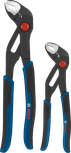 Bosch water pump pliers set with multi-component handles.