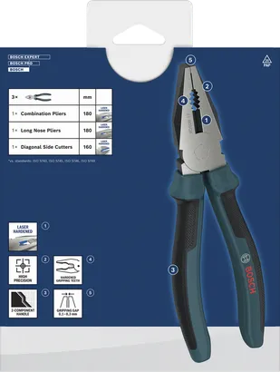 Pliers Set, 3 pcs