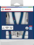 Bosch pliers set 3 pcs with dipped non-slip handles.