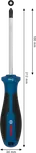 Bosch PH2 x 100 mm screwdriver with ergonomic handle.