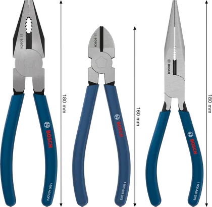 Pliers Set, 3 pcs