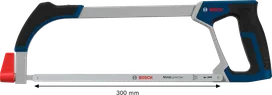 Bosch 300 mm bi-metal hacksaw for precise metal cutting.