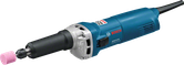 Bosch GGS 8 CE straight grinder with pink grinding bit.