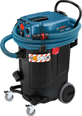 Aspirateur de poussière filaire Bosch GAS 55 M AFC avec réservoir de 43 L.