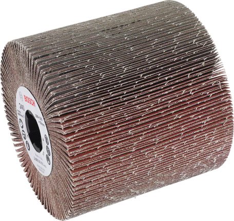 Disque abrasif à lamelles Bosch grain 240 pour le ponçage.