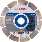 Disque à tronçonner diamanté Bosch Standard for Stone 150 mm.