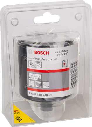Scie cloche Bosch MultiConstruction 2 3/4″ x 2 3/8″.