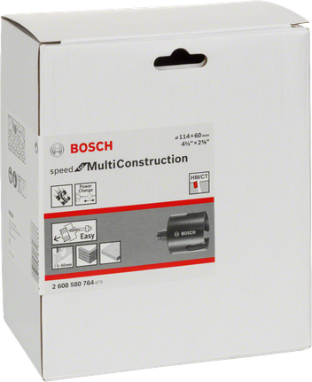 Scie cloche Bosch MultiConstruction 4½″×2⅜″.