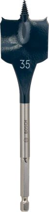 Foret plat Bosch Self Cut Speed 35 mm hexagonal.