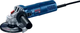 Meuleuse d'angle Bosch GWS 9-115 avec disque de 115 mm.