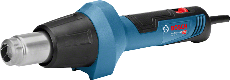 Pistolet thermique Bosch GHG 20-60 avec température réglable.