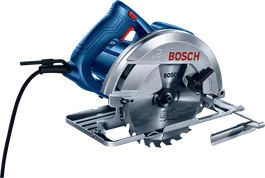 Scie circulaire portative Bosch GKS 150 pour la coupe du bois.