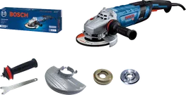 Meuleuse d'angle Bosch GWS 30 avec accessoires.