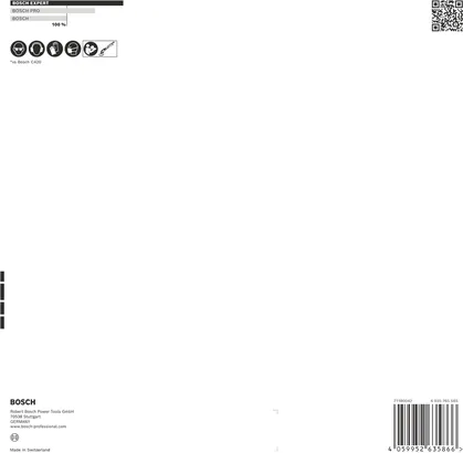 Filet de ponçage Bosch EXPERT M480 225 mm G 80, 5 pièces.