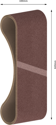 Bande abrasive Bosch PRO X440 100x620mm G80.