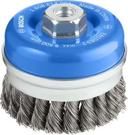 Brosse coupe lourde Bosch PRO Metal 90 mm pour meuleuses d'angle.